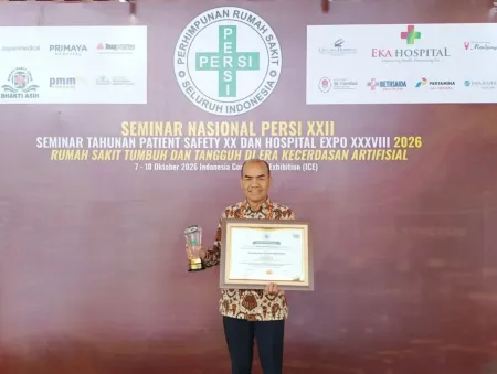 RS Adam Malik Borong Dua Penghargaan Nasional di PERSI Award 2026