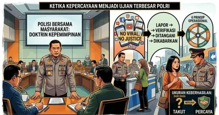 Ketika Kepercayaan Menjadi Ujian Terbesar Polri