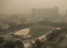Kabut Asap Selimuti Kota Medan, Warga Diimbau Kurangi Aktivitas Luar Ruangan