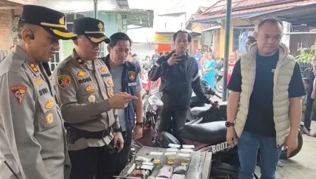 Gerebek Sarang Narkoba di Palembang, 8 Pria Diringkus Polisi