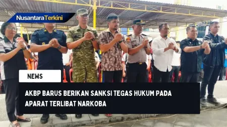 AKBP Barus Berikan Sanksi Tegas Hukum pada Aparat Terlibat Narkoba, BNN Gencarkan Edukasi Dini Lewat Kurikulum Sekolah