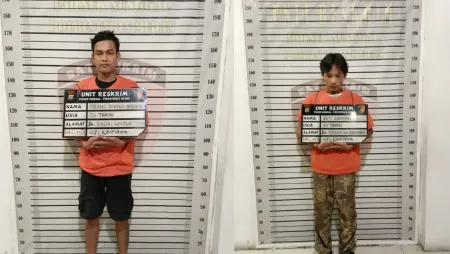 Panjat Tembok Gasak Kursi Gereja HKBP Pardede, Dua Pria Diringkus Polisi