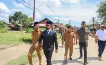 Jalan Sungai Raya–Gajah Mentah Mulai Diaspal, Pemkab Aceh Timur Kucurkan Rp4,7 Miliar