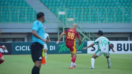 Gol Menit Akhir Paksa PSMS Berbagi Angka dengan Semen Padang