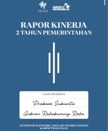 CELIOS Rilis Rapor 2 Tahun Prabowo-Gibran: Kinerja Buruk, Bahlil Dapat Skor Terendah ​