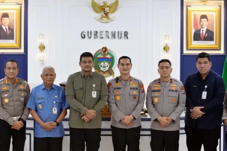Gubernur Bobby Ajak Polda Sumut Godok Perda Khusus Narkoba