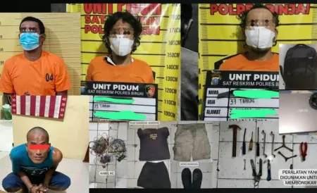 Polda Sumut Ringkus 44 Tersangka Kasus Curas dan Curat  