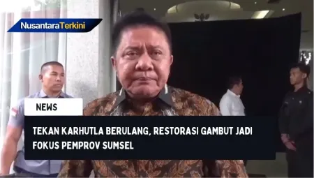 Tekan Karhutla Berulang, Restorasi Gambut jadi Fokus Pemprov Sumsel