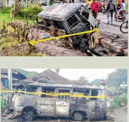 Polisi Selidiki Dua Mobil Terbakar Diduga Muat Solar ​