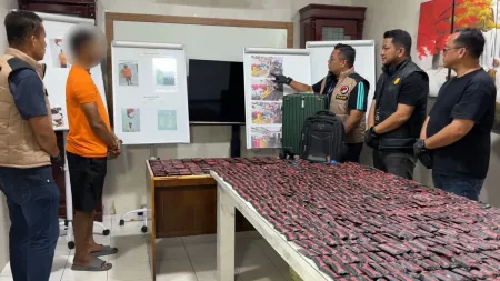 Polrestabes Medan Bongkar Gudang Vape Narkoba Berkedok Bengkel di Percut